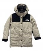 THE NORTH FACEザ ノース フェイス）の古着「ダウンジャケット」｜ベージュ×ブラック