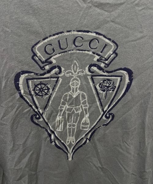 GUCCI（グッチ）GUCCI (グッチ) 半袖カットソー ネイビー サイズ:ＸＳの古着・服飾アイテム