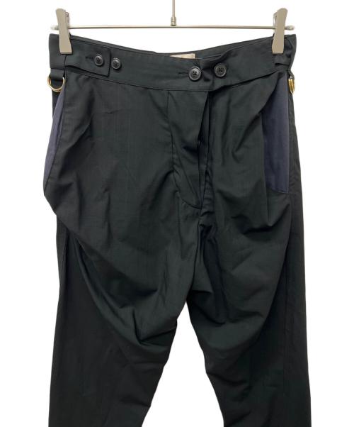 Vivienne Westwood（ヴィヴィアンウエストウッド）Vivienne Westwood (ヴィヴィアンウエストウッド) 3Dpocket pants ブラック サイズ:Ｍの古着・服飾アイテム