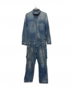 JOHNBULLジョンブル）の古着「オールインワン」｜インディゴ