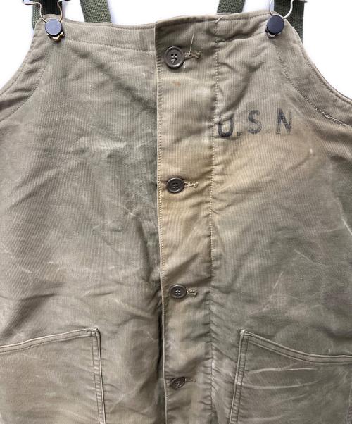 U'S NAVY（ユーエスネイビー）U'S NAVY (ユーエスネイビー) デッキパンツ カーキ サイズ:Ｌの古着・服飾アイテム