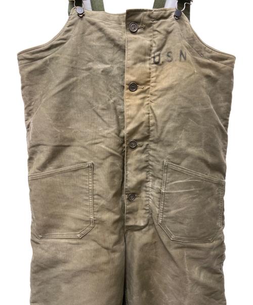 U'S NAVY（ユーエスネイビー）U'S NAVY (ユーエスネイビー) デッキパンツ カーキ サイズ:Ｌの古着・服飾アイテム