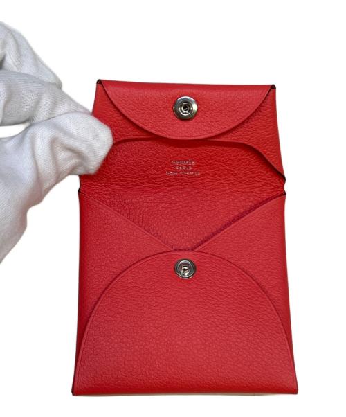 HERMES（エルメス）HERMES (エルメス) コインケース オレンジの古着・服飾アイテム