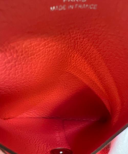 HERMES（エルメス）HERMES (エルメス) コインケース オレンジの古着・服飾アイテム