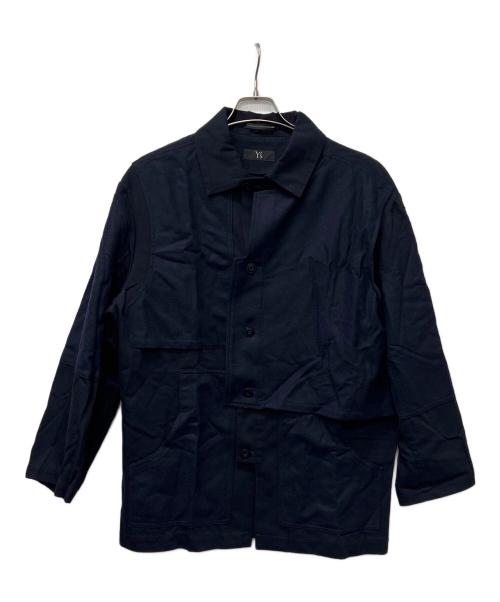 Y's（ワイズ）Y's (ワイズ) 長袖シャツ ネイビー サイズ:１の古着・服飾アイテム