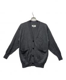 MM6 Maison Margiela（エムエムシックスメゾンマルジェラ）の古着「薄手カーディガン」｜グレー