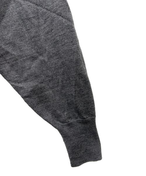 MM6 Maison Margiela（エムエムシックスメゾンマルジェラ）MM6 Maison Margiela (エムエムシックスメゾンマルジェラ) 薄手カーディガン グレー サイズ:Ｓの古着・服飾アイテム