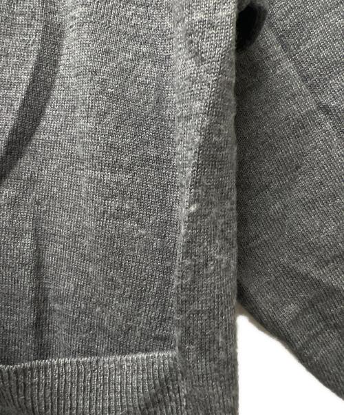 MM6 Maison Margiela（エムエムシックスメゾンマルジェラ）MM6 Maison Margiela (エムエムシックスメゾンマルジェラ) 薄手カーディガン グレー サイズ:Ｓの古着・服飾アイテム
