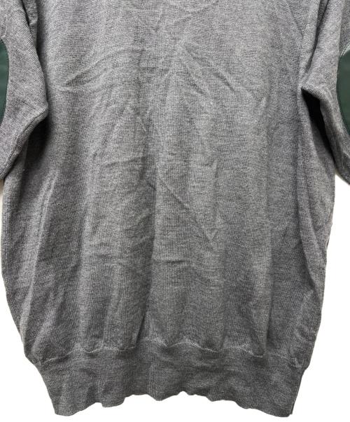 MM6 Maison Margiela（エムエムシックスメゾンマルジェラ）MM6 Maison Margiela (エムエムシックスメゾンマルジェラ) 薄手カーディガン グレー サイズ:Ｓの古着・服飾アイテム