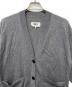 MM6 Maison Margiela (エムエムシックスメゾンマルジェラ) 薄手カーディガン グレー サイズ:Ｓ：15000円