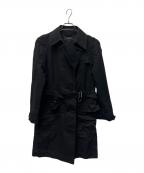 GUCCIグッチ）の古着「トレンチコート」｜ブラック
