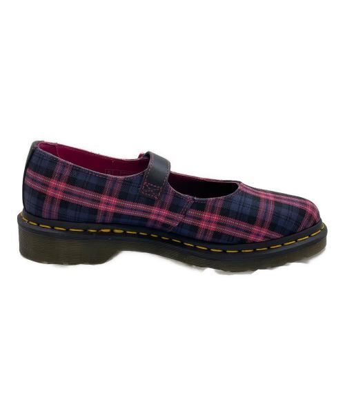 Dr.Martens（ドクターマーチン）Dr.Martens (ドクターマーチン) シューズ ピンク×ネイビー サイズ:UK8の古着・服飾アイテム