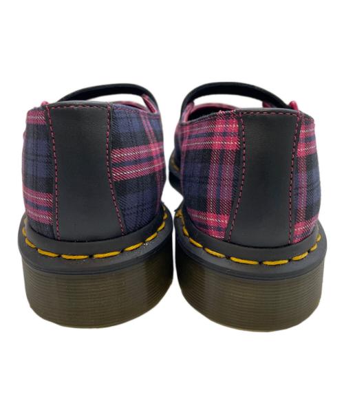 Dr.Martens（ドクターマーチン）Dr.Martens (ドクターマーチン) シューズ ピンク×ネイビー サイズ:UK8の古着・服飾アイテム