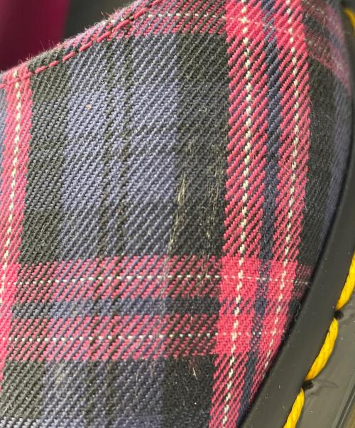 Dr.Martens（ドクターマーチン）Dr.Martens (ドクターマーチン) シューズ ピンク×ネイビー サイズ:UK8の古着・服飾アイテム