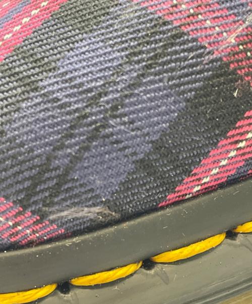 Dr.Martens（ドクターマーチン）Dr.Martens (ドクターマーチン) シューズ ピンク×ネイビー サイズ:UK8の古着・服飾アイテム