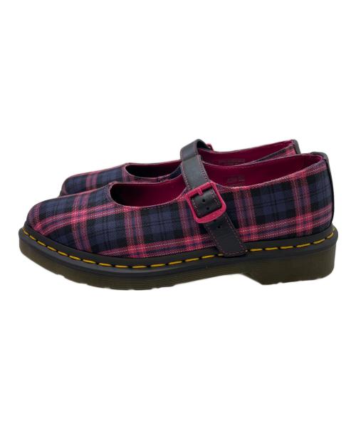 Dr.Martens（ドクターマーチン）Dr.Martens (ドクターマーチン) シューズ ピンク×ネイビー サイズ:UK8の古着・服飾アイテム