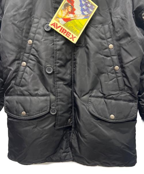 AVIREX（アヴィレックス）AVIREX (アヴィレックス) 中綿ジャケット ブラック サイズ:Ｌの古着・服飾アイテム
