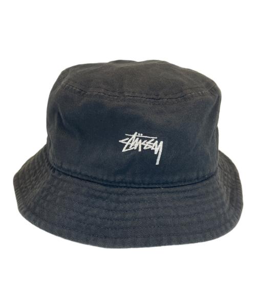 stussy（ステューシー）stussy (ステューシー) ハット ブラック サイズ:SIZE Mの古着・服飾アイテム