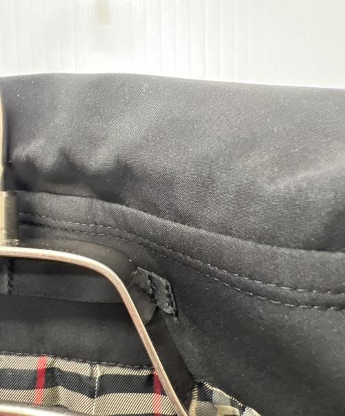 BURBERRY BLACK LABEL（バーバリーブラックレーベル）BURBERRY BLACK LABEL (バーバリーブラックレーベル) トレンチコート ブラック サイズ:Ｌの古着・服飾アイテム