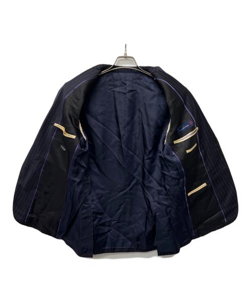 PAUL SMITH（ポールスミス）PAUL SMITH (ポールスミス) ERMENEGILDO ZEGNA (エルメネジルド・ゼニア) セットアップスーツ ネイビー サイズ:Ｌの古着・服飾アイテム