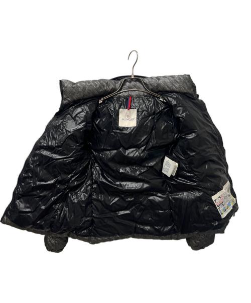 MONCLER（モンクレール）MONCLER (モンクレール) ダウンジャケット グレー サイズ:０の古着・服飾アイテム