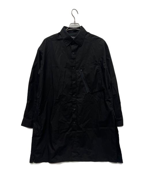 Y-3（ワイスリー）Y-3 (ワイスリー) M TECH COTTON LONG SHIRT ブラック サイズ:Ｍの古着・服飾アイテム
