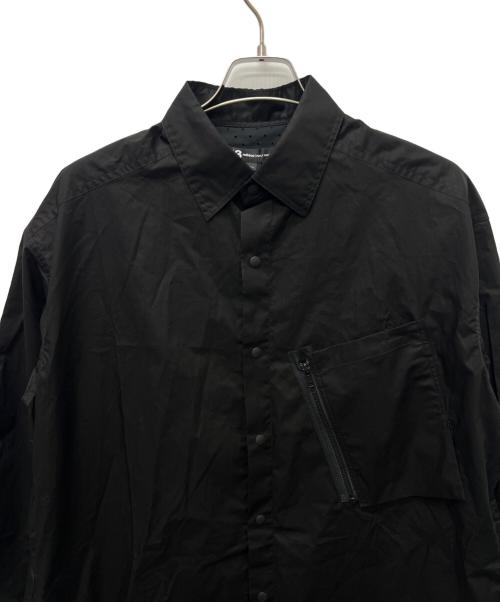 Y-3（ワイスリー）Y-3 (ワイスリー) M TECH COTTON LONG SHIRT ブラック サイズ:Ｍの古着・服飾アイテム