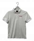 BRIEFINGブリーフィング）の古着「ポロシャツ」｜ホワイト