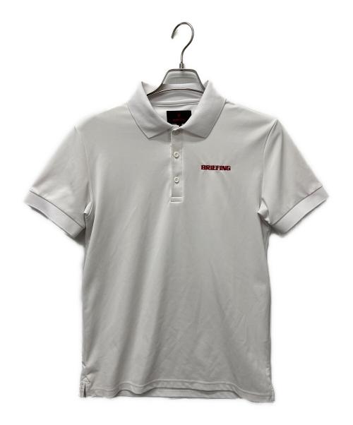 BRIEFING（ブリーフィング）BRIEFING (ブリーフィング) ポロシャツ ホワイト サイズ:Ｍの古着・服飾アイテム