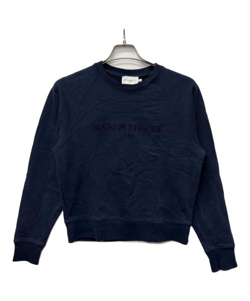 maison kitsune（メゾンキツネ）maison kitsune (メゾンキツネ) スウェット ネイビー サイズ:ＸＳの古着・服飾アイテム