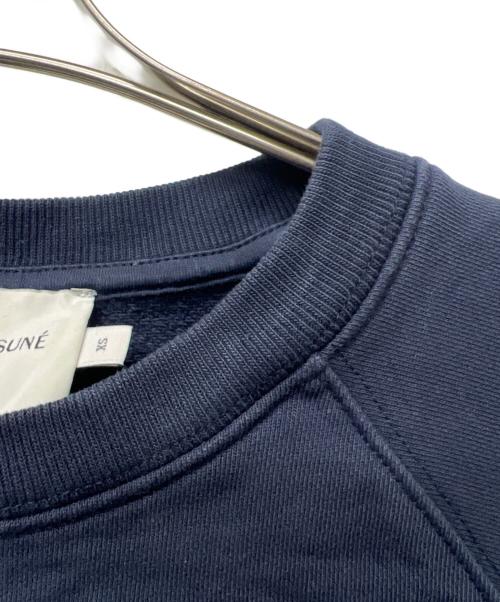 maison kitsune（メゾンキツネ）maison kitsune (メゾンキツネ) スウェット ネイビー サイズ:ＸＳの古着・服飾アイテム