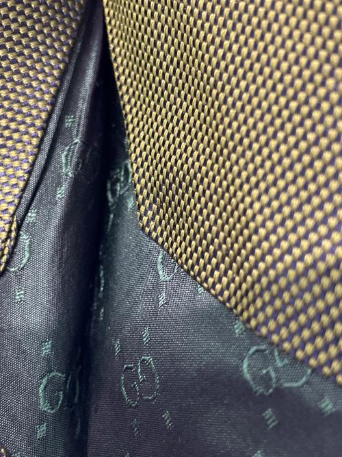 GUCCI（グッチ）GUCCI (グッチ) ネクタイ オリーブ サイズ:FREEの古着・服飾アイテム