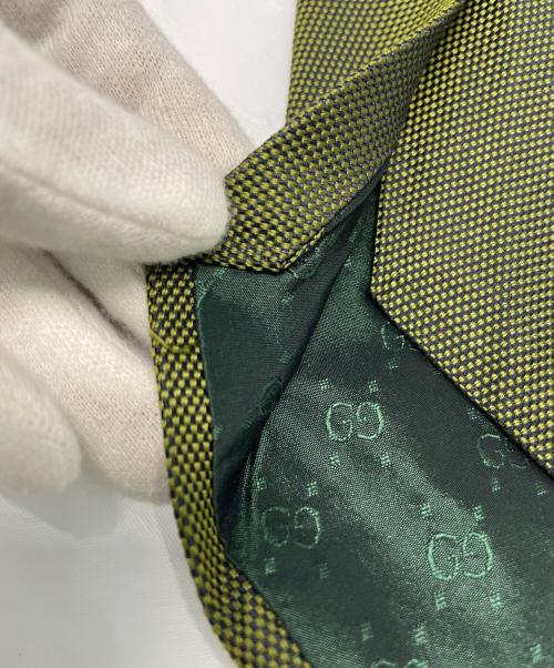 GUCCI（グッチ）GUCCI (グッチ) ネクタイ オリーブ サイズ:FREEの古着・服飾アイテム
