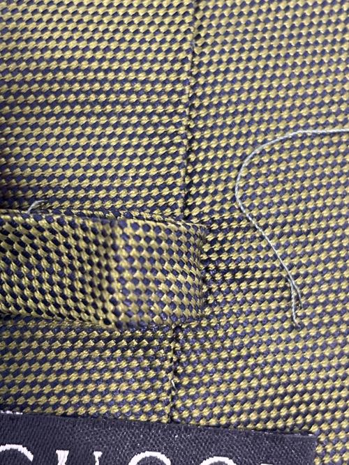 GUCCI（グッチ）GUCCI (グッチ) ネクタイ オリーブ サイズ:FREEの古着・服飾アイテム