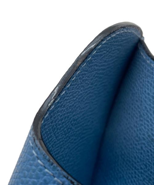 Valextra（ヴァレクストラ）Valextra (ヴァレクストラ) メガネケース ブルーの古着・服飾アイテム