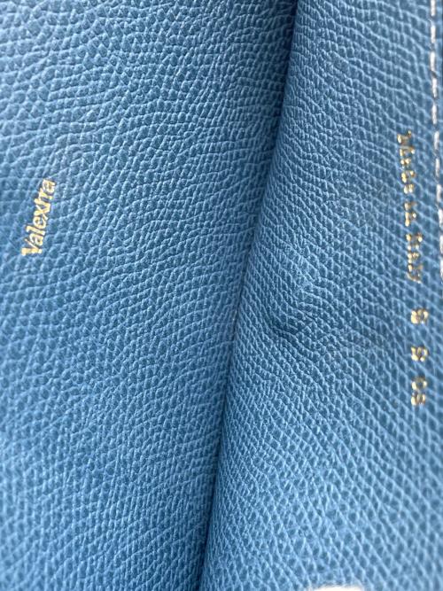 Valextra（ヴァレクストラ）Valextra (ヴァレクストラ) メガネケース ブルーの古着・服飾アイテム