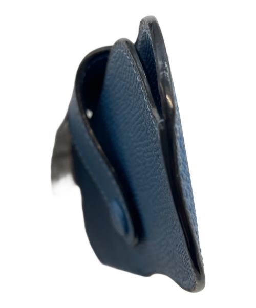 Valextra（ヴァレクストラ）Valextra (ヴァレクストラ) メガネケース ブルーの古着・服飾アイテム