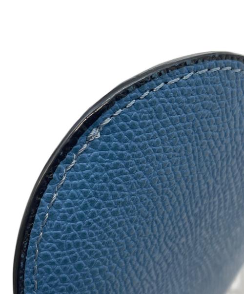 Valextra（ヴァレクストラ）Valextra (ヴァレクストラ) メガネケース ブルーの古着・服飾アイテム