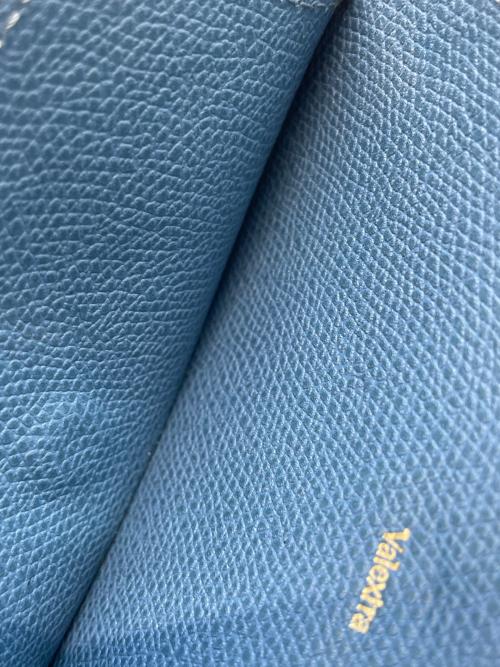 Valextra（ヴァレクストラ）Valextra (ヴァレクストラ) メガネケース ブルーの古着・服飾アイテム