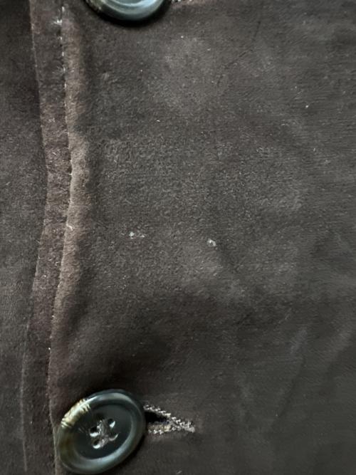 Zanone（ザノーネ）Zanone (ザノーネ) 切替ニットジャケット グレー サイズ:４８の古着・服飾アイテム