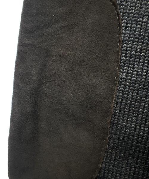 Zanone（ザノーネ）Zanone (ザノーネ) 切替ニットジャケット グレー サイズ:４８の古着・服飾アイテム