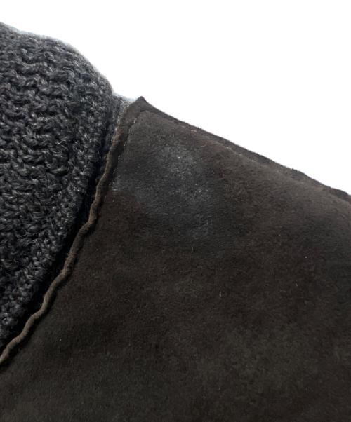 Zanone（ザノーネ）Zanone (ザノーネ) 切替ニットジャケット グレー サイズ:４８の古着・服飾アイテム