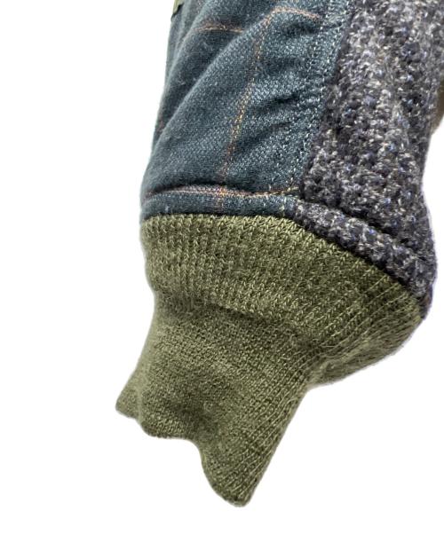 COMME des GARCONS JUNYA WATANABE MAN（コム デ ギャルソン ジュンヤ ワタナベ マン）COMME des GARCONS JUNYA WATANABE MAN (コム デ ギャルソン ジュンヤ ワタナベ マン) 切替中綿ジャケット カーキ サイズ:Ｓの古着・服飾アイテム