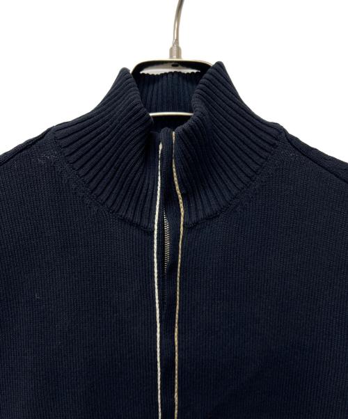 Cruciani（クルチアーニ）Cruciani (クルチアーニ) ニットジャケット ネイビー サイズ:４６の古着・服飾アイテム