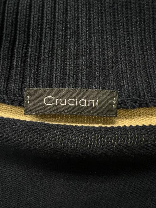 Cruciani（クルチアーニ）Cruciani (クルチアーニ) ニットジャケット ネイビー サイズ:４６の古着・服飾アイテム