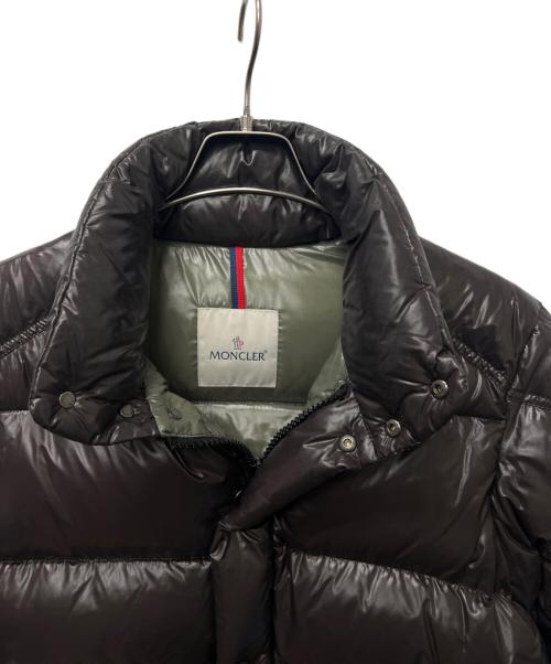 MONCLER（モンクレール）MONCLER (モンクレール) ダウンジャケット ブラウン サイズ:３の古着・服飾アイテム