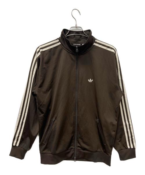 adidas（アディダス）adidas (アディダス) トラックジャケット ブラウン サイズ:Ｓの古着・服飾アイテム