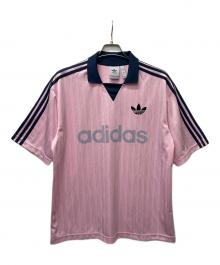 adidas Originals（アディダスオリジナル）の古着「半袖カットソー」｜ピンク×ネイビー