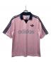adidas Originals（アディダスオリジナル）の古着「半袖カットソー」｜ピンク×ネイビー