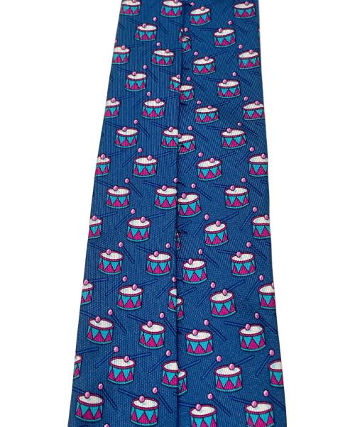 HERMES（エルメス）HERMES (エルメス) ネクタイ ネイビー サイズ:FREEの古着・服飾アイテム